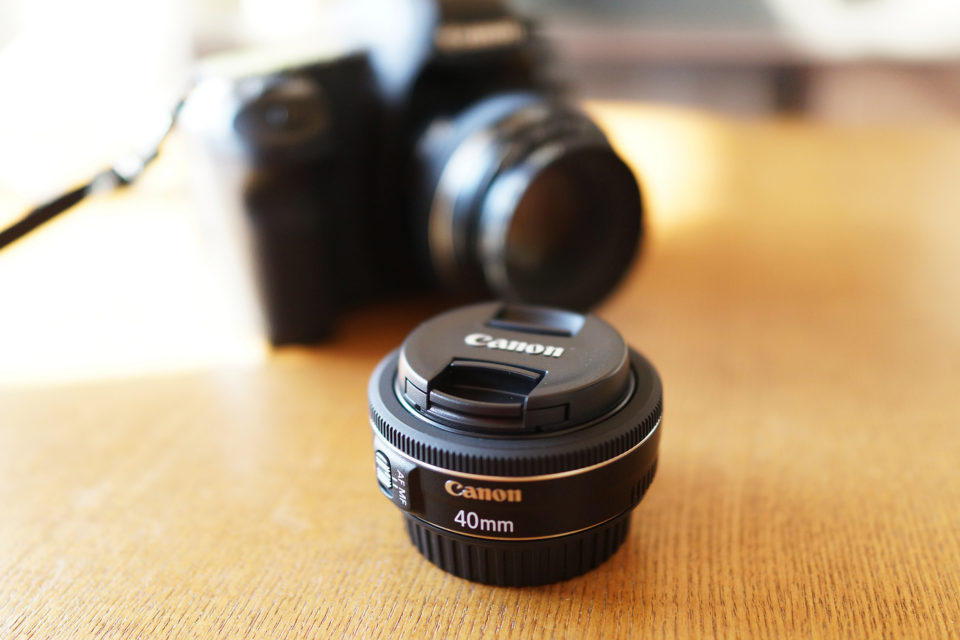 Canon （キヤノン）EF40mm F2.8 STM パンケーキ/テッサー - レンズ(単焦点)