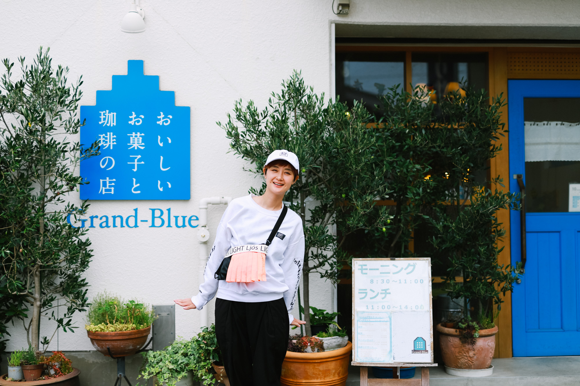 名古屋・南荒子のカフェGrand-Blue（グランブルー）にデザートランチを