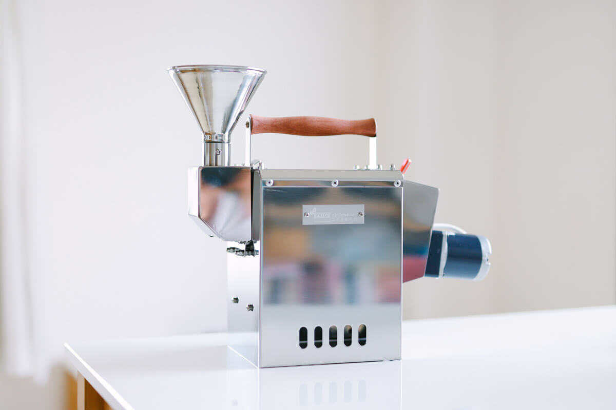 コーヒーロースター コーヒー豆焙煎器 小型業務用 家庭用 焙煎機 透明