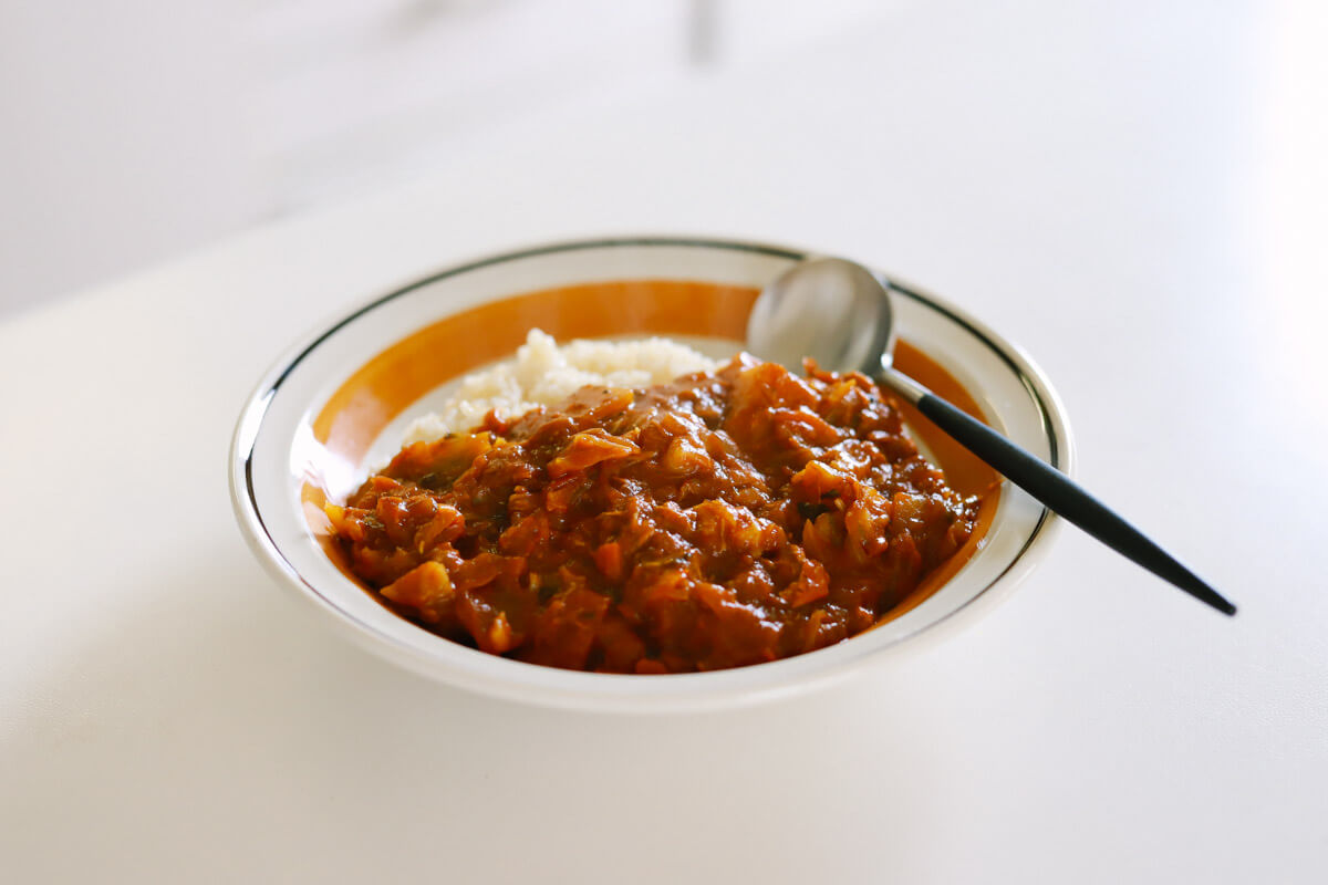 ホットクックで鯖缶とトマト缶の無水カレーが簡単で美味しい 作り方レシピ オニマガ