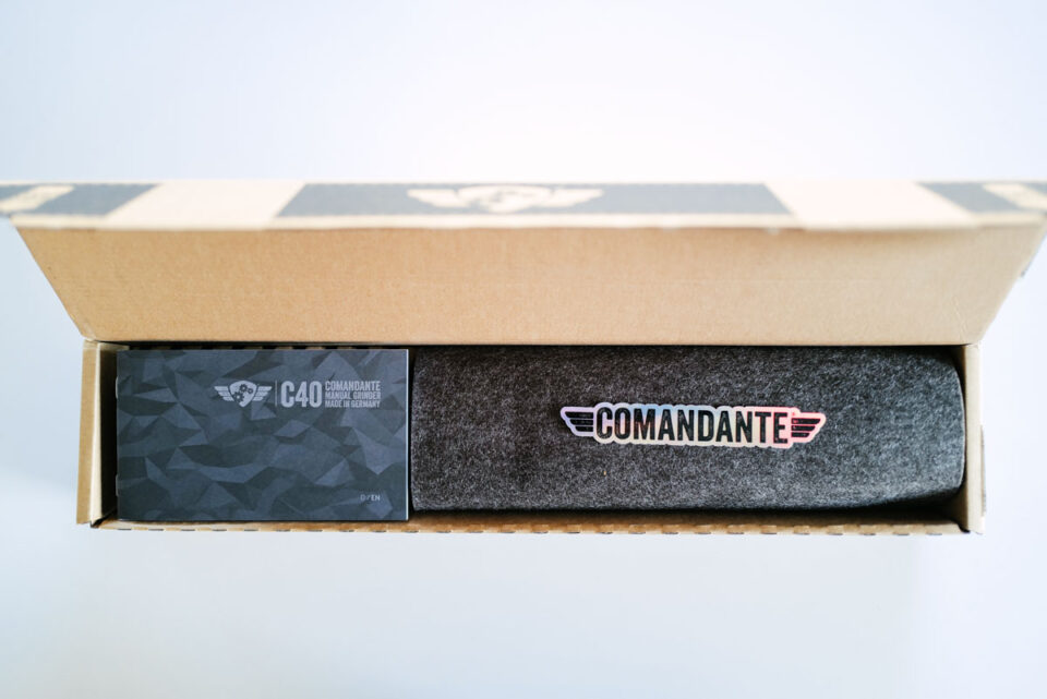 コマンダンテのコーヒーミル（Comandante C40 MK4 Nitro Blade）を買いました！使い方と挽き目の紹介 | オニマガ