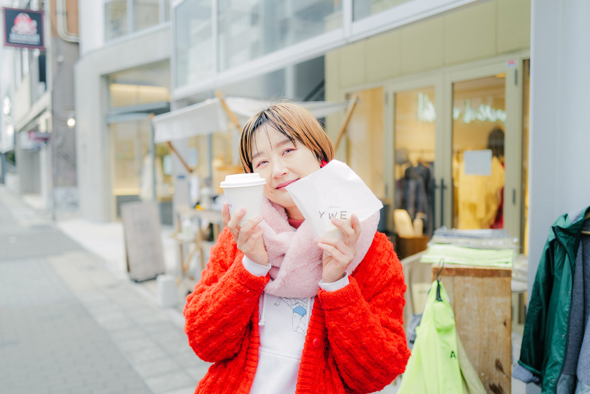 名古屋・栄：Maison YWE COFFEE STANDにお正月限定の肉まん食べ