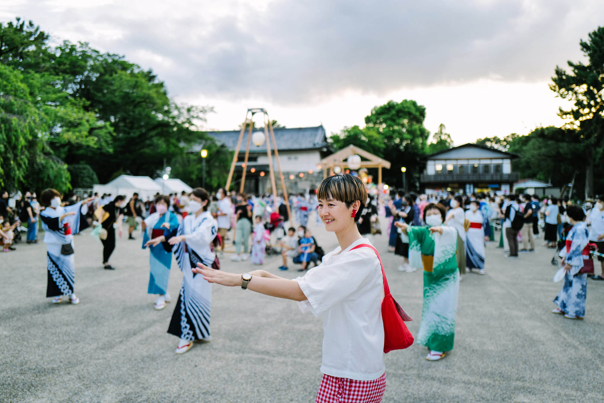 名古屋城 夏祭り 浴衣